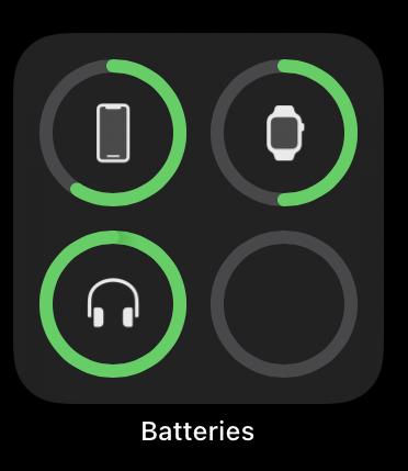 cách xem phần trăm pin AirPods từ Apple Watch - Hình 2