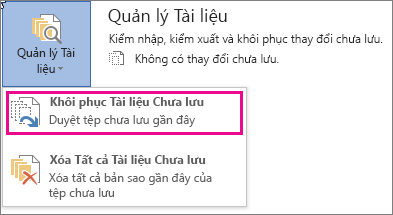 cách xem và khôi phục phiên bản word - Hình 3