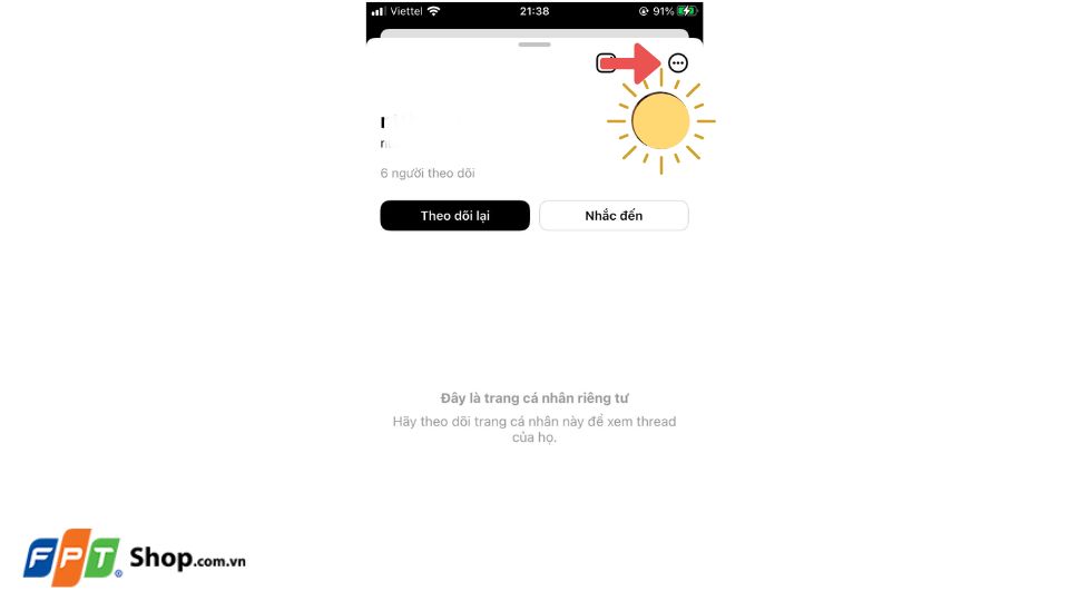 Cách xóa người theo dõi trên Threads 4