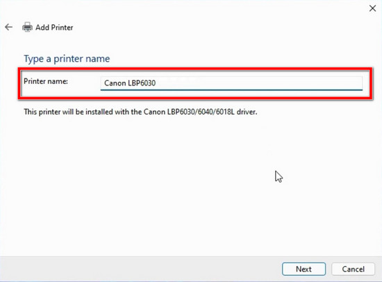 Cài đặt máy in Canon LBP 6030 - ảnh 11