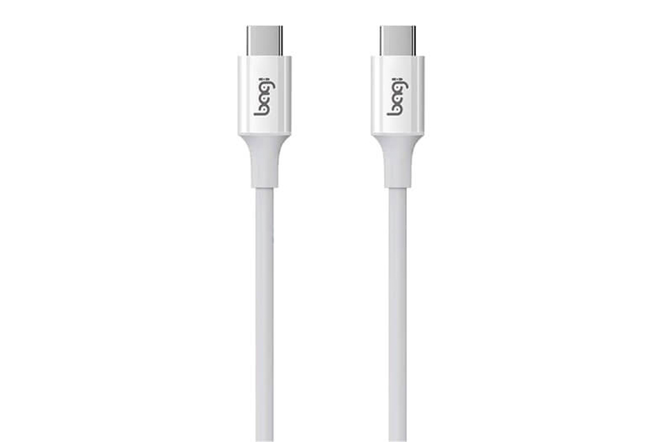 Cáp Sạc Type C To Type C Bagi Dây Nhựa Tpe 1M