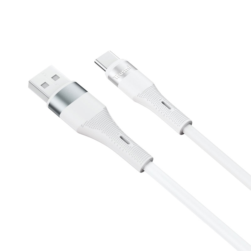 Cáp Usb A To Type C 1M Trusmi Ca34 - 063 Silicon