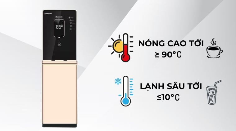 Cây nước nóng lạnh dùng chip vi mạch điện tử ảnh 5