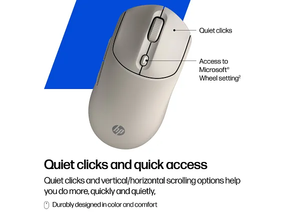 Chuột Bluetooth HP 400 Silent - Click yên tĩnh, cuộn linh hoạt