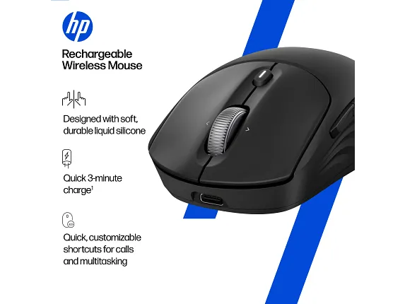 Chuột Bluetooth HP 700 Silent - Thiết kế êm ái, sạc nhanh tiện lợi