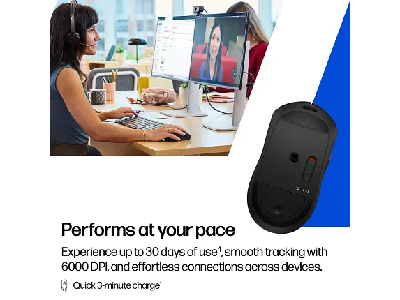 Chuột Bluetooth HP 700 Silent - Hiệu suất ổn định, kết nối linh hoạt