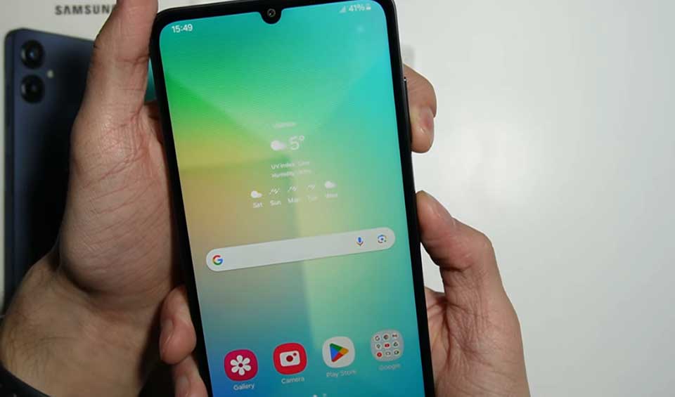Cách chụp màn hình Samsung A06 - 06