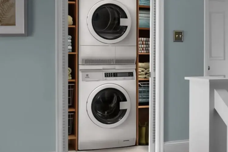 Có nên đặt trực tiếp máy sấy lên máy giặt để tiết kiệm diện tích và đảm bảo an toàn khi sử dụng hay không?