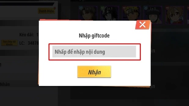 Code Học Viện Anime Legend 5