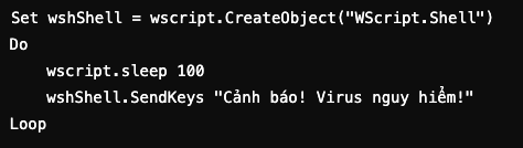 code troll bạn bè trên Windows bằng notepad
