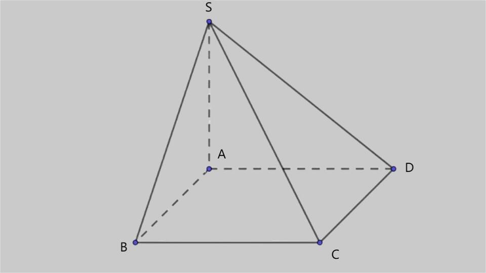 Khối chóp có mặt bên vuông góc với mặt đáy
