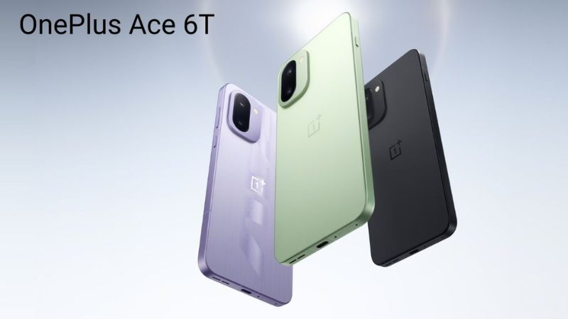 Thiết kế OnePlus Ace 6T