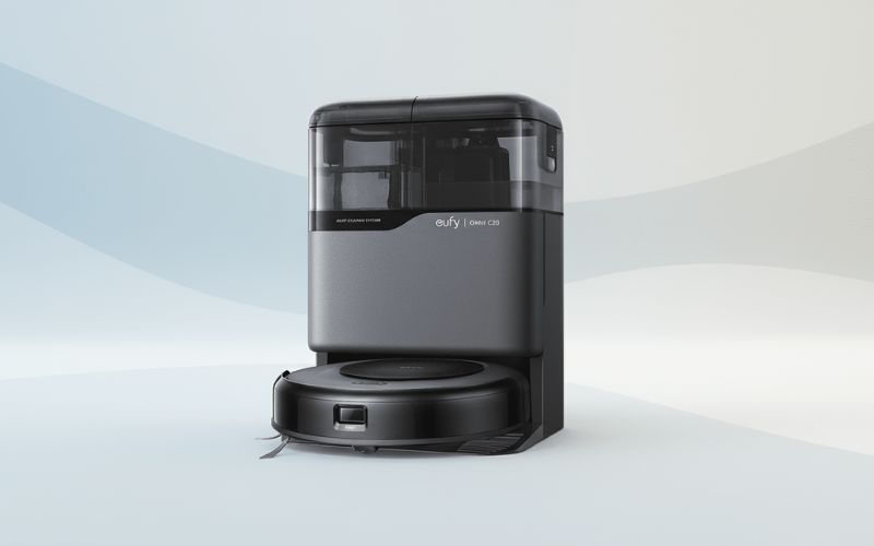 Thiết kế robot h&uacute;t bụi Eufy Omni C20