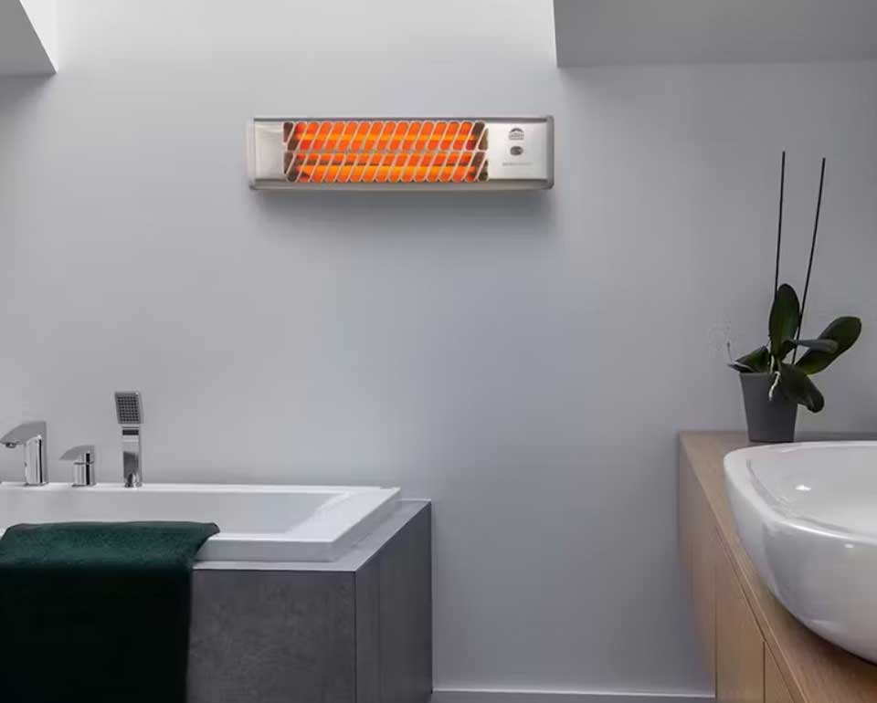 Đèn sưởi nhà tắm có hại không - 02
