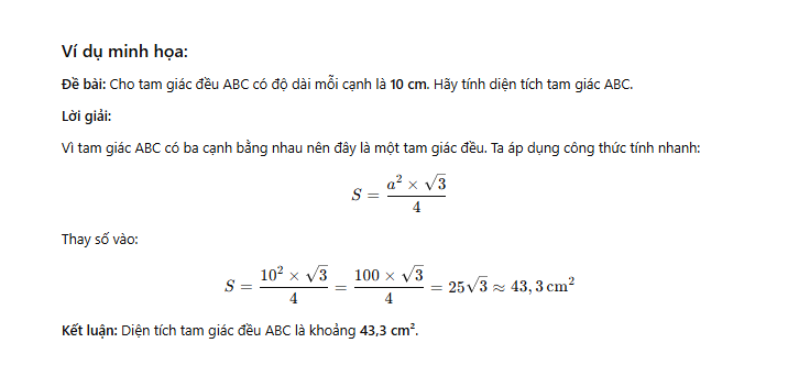 diện tích tam giác đều (ảnh 5)