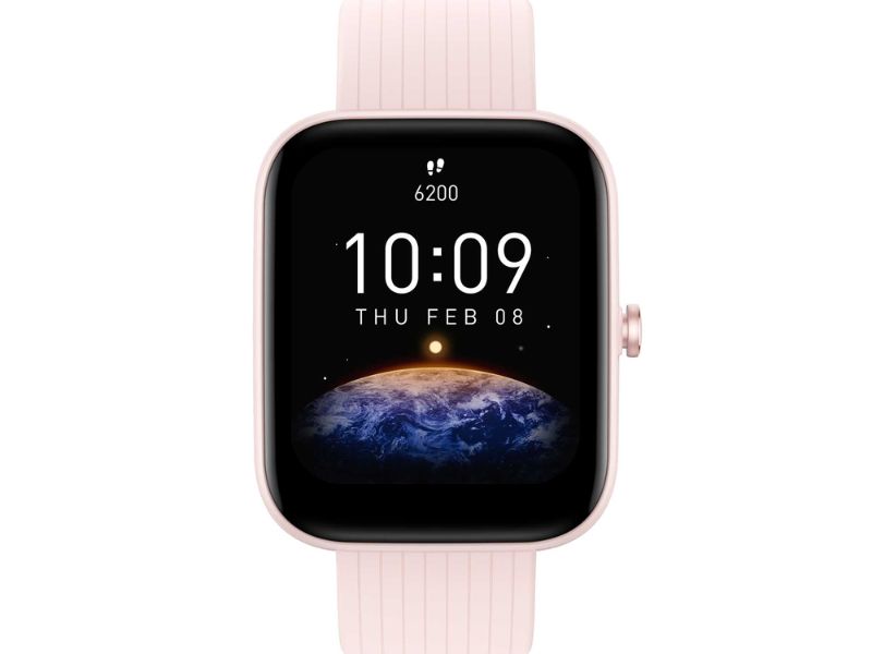 Đồng hồ&nbsp;thông minh Amazfit Bip 3 Pro hiển thị hình ảnh rõ ràng