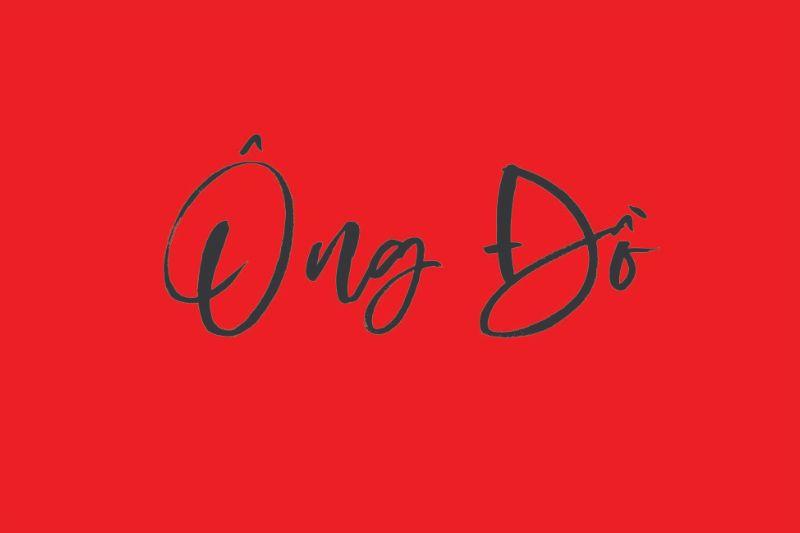 Font bảng chữ cái thư pháp ảnh 3