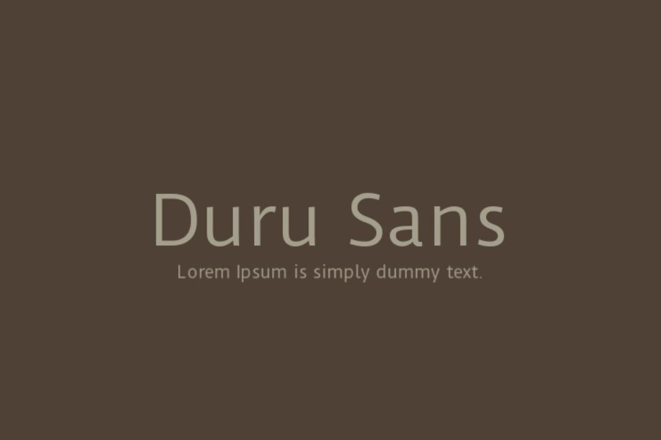 Duru Sans