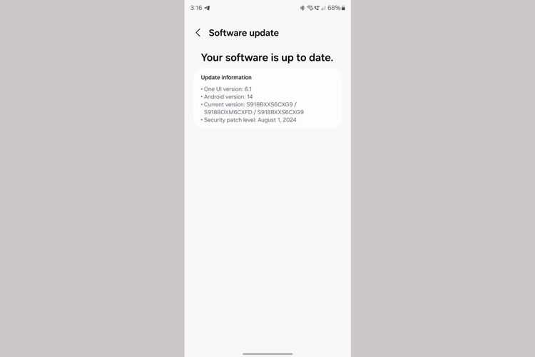 Galaxy S23 series nhận bản vá bảo mật tháng 8 năm 2024