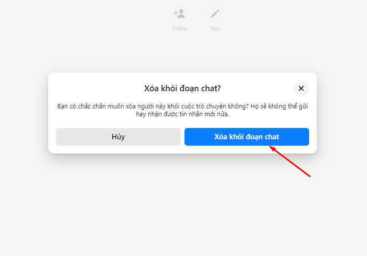 cách giải tán nhóm Messenger (hình 7)