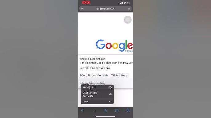 tim kiem bang hinh anh tren dien thoai iphone