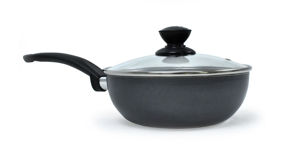 Chảo nhôm sâu lòng chống dính đáy từ 20cm Goldsun GPA1004-20IH