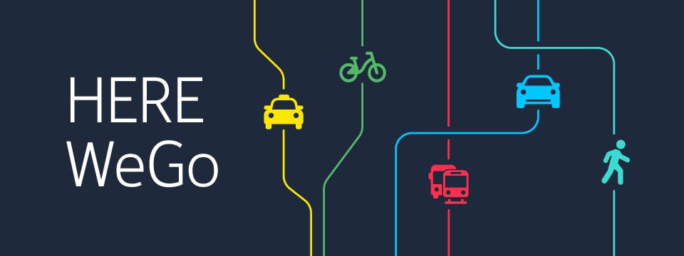 ứng dụng HERE WeGo 3
