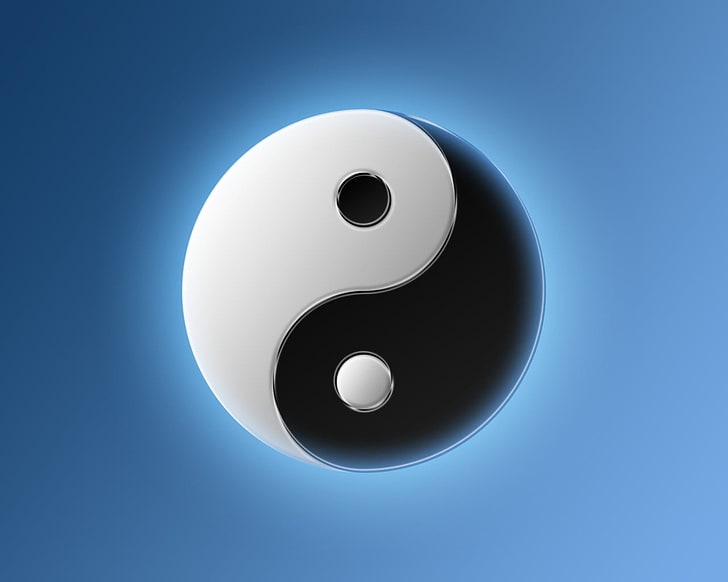 hình nền Âm Dương hình 8