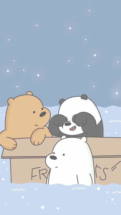 ảnh nền We Bare Bear 1