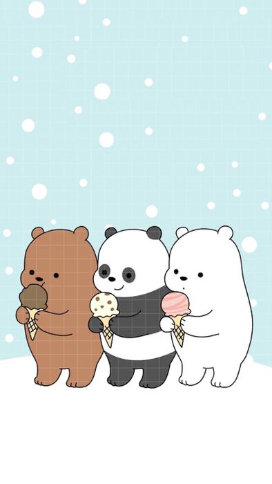 ảnh nền We Bare Bear 4