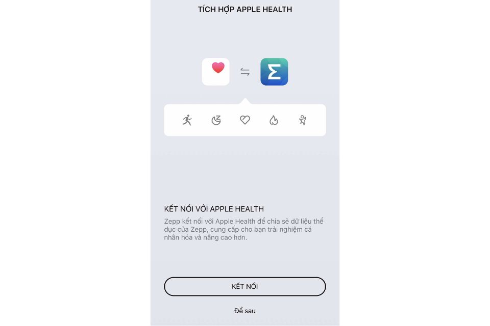 hướng dẫn kết nối Amazfit BIP 5 với ứng dụng Zepp (ảnh 5)