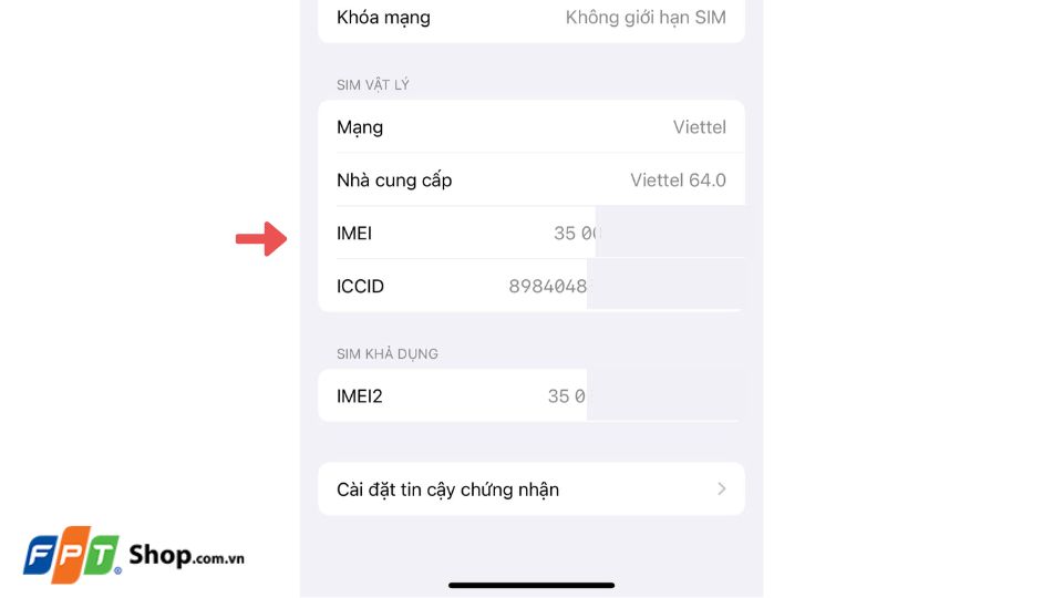 iPhone IMEI đỏ là gì? 6