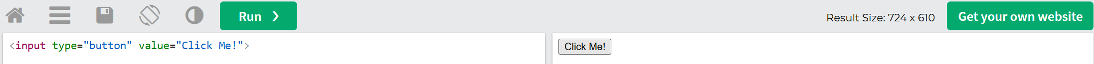 <input type="button">