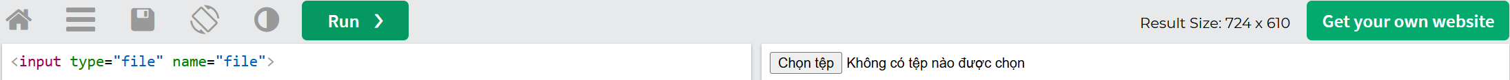 <input type="file">
