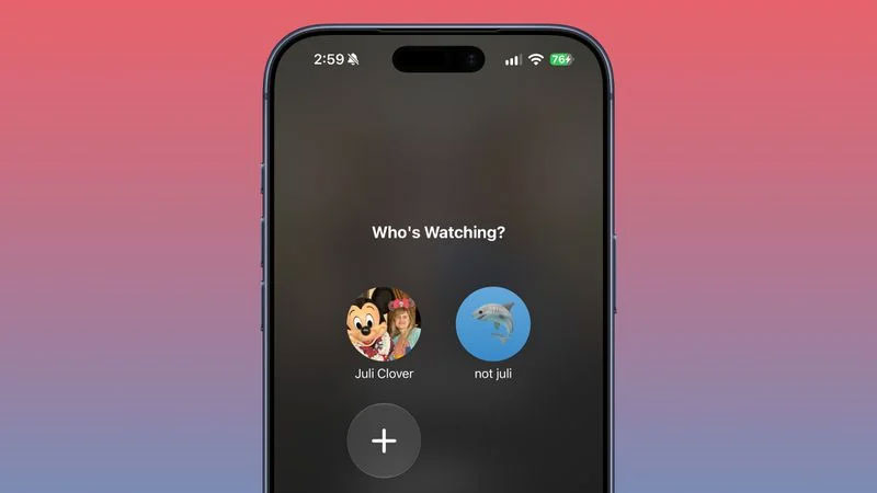 Apple TV trên iPhone hỗ trợ nhiều hồ sơ, giúp tách biệt nội dung theo từng người dùng.