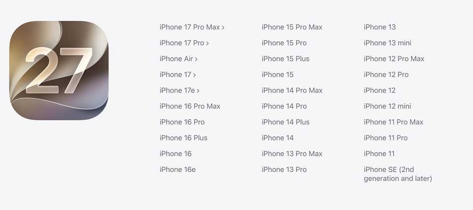 iPhone 13 cập nhật iOS 27 - 02