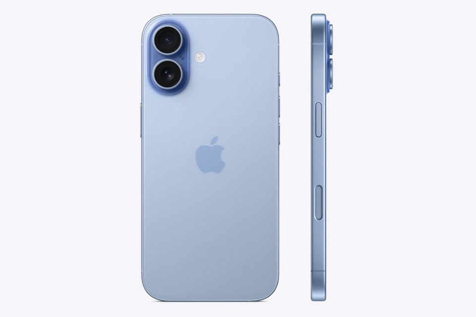 iphone màu xanh (ảnh 1)
