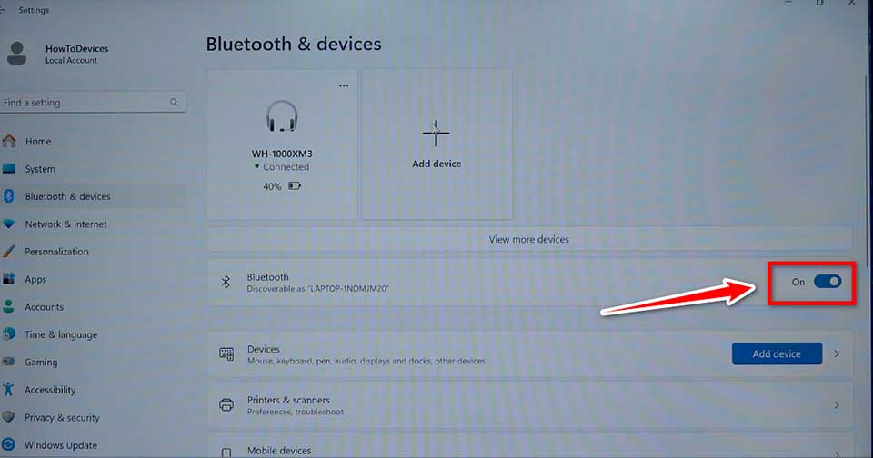Cách kết nối AirPod 4 với laptop - 04