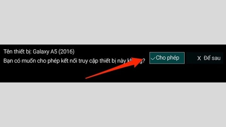 kết nối điện thoại với tivi Samsung qua bluetooth (Hình 10)