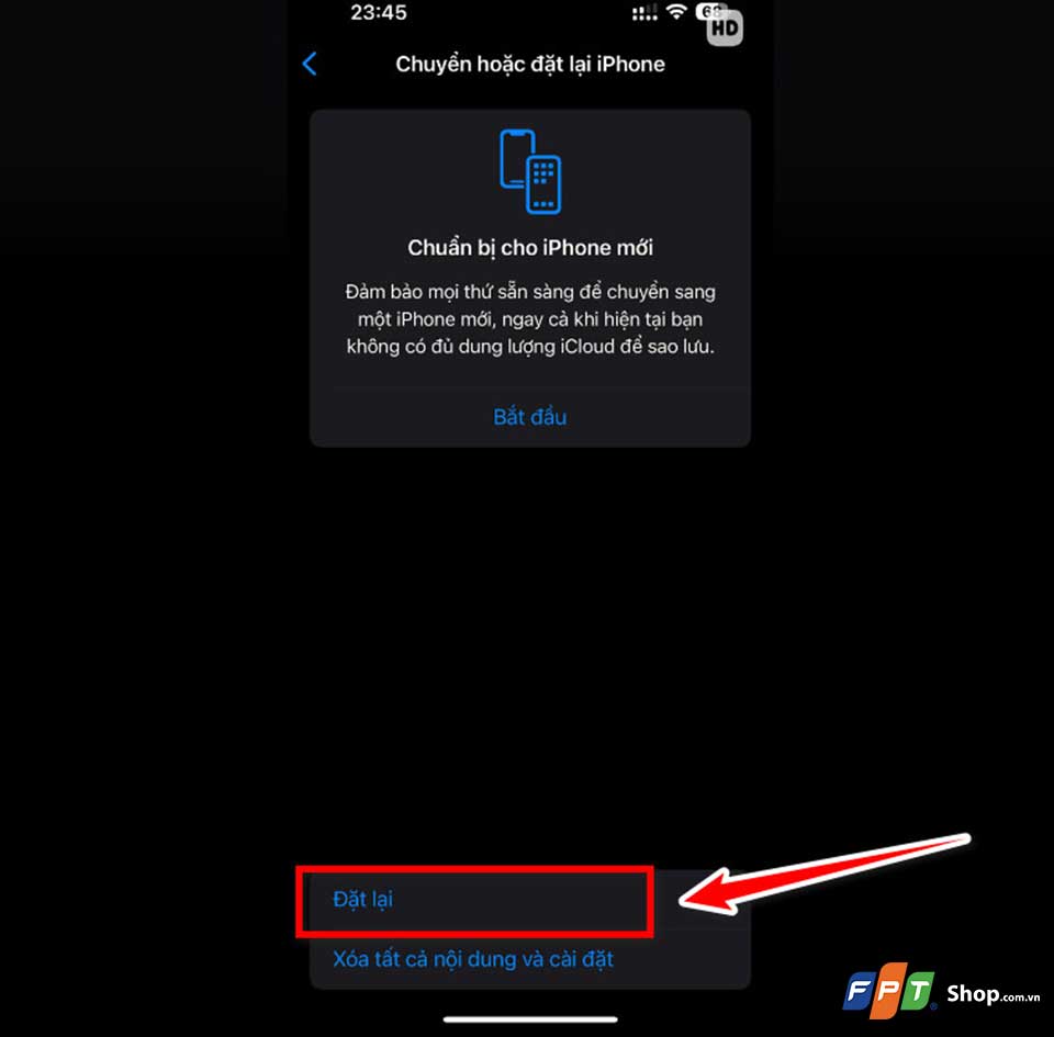 Khôi phục màn hình chính mặc định trên iOS - 06