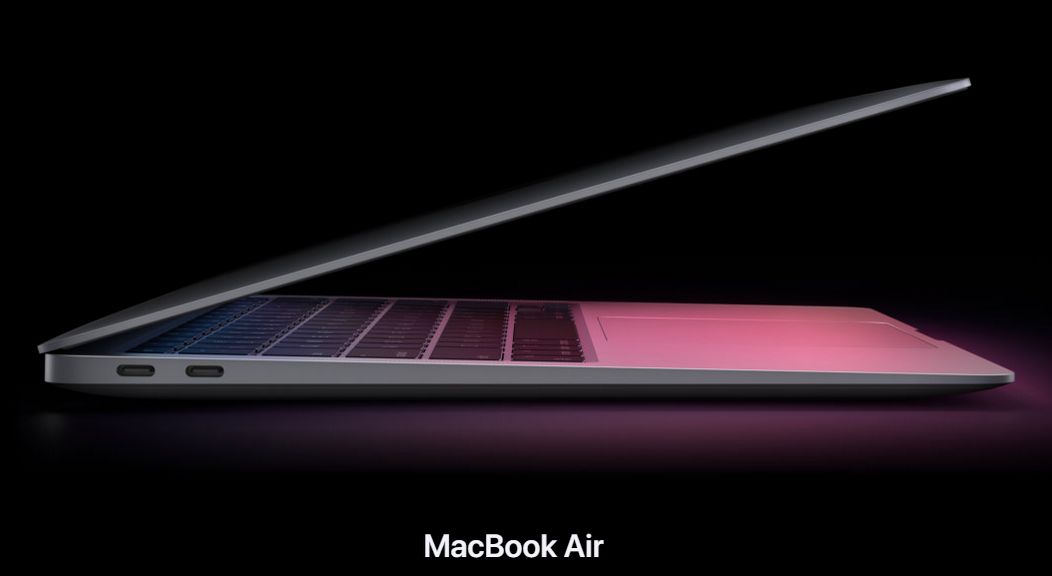 kích thước macbook air hình 1