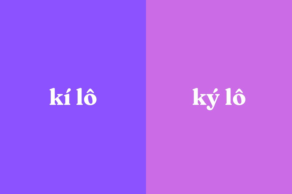 Ký lô hay kí lô (ảnh 2)