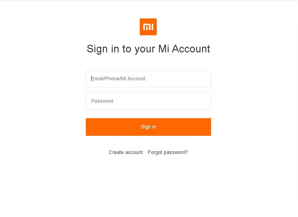 Vào ứng dụng Mi Cloud để lấy ảnh
