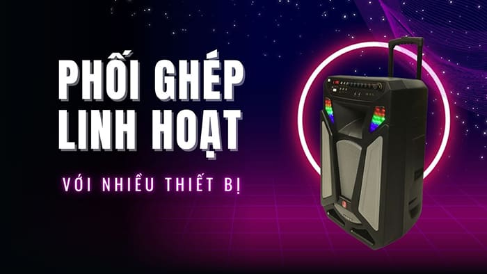 loa jammy ket noi da dang