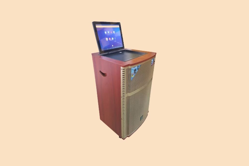 loa kéo có màn hình 3