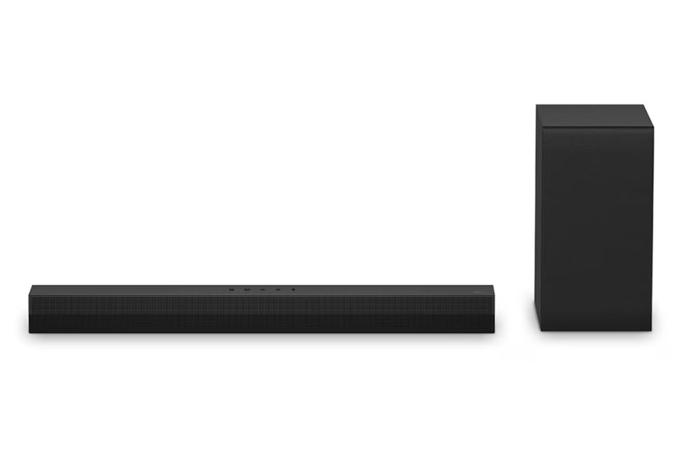 Loa thanh LG S40T thiết kế gọn nhẹ và sang trọng