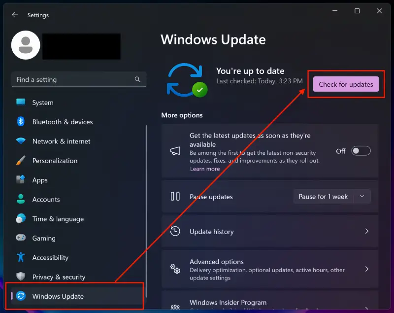 lỗi không mở được ứng dụng trên Windows 11 8