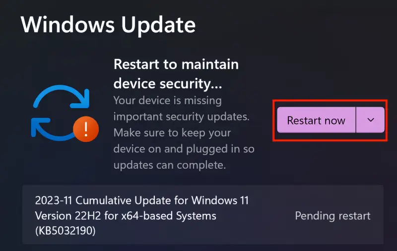 lỗi không mở được ứng dụng trên Windows 11 9