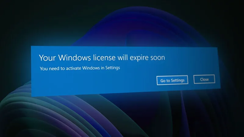 cach sua loi loi windows license se het han