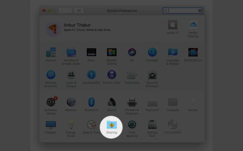 Tắt các tính năng chia sẻ không cần thiết trên MacBook
